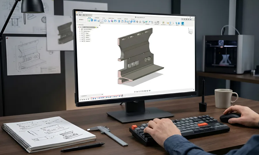 CAD-Konstruktion und 3D-Modellierung Arbeitsplatz